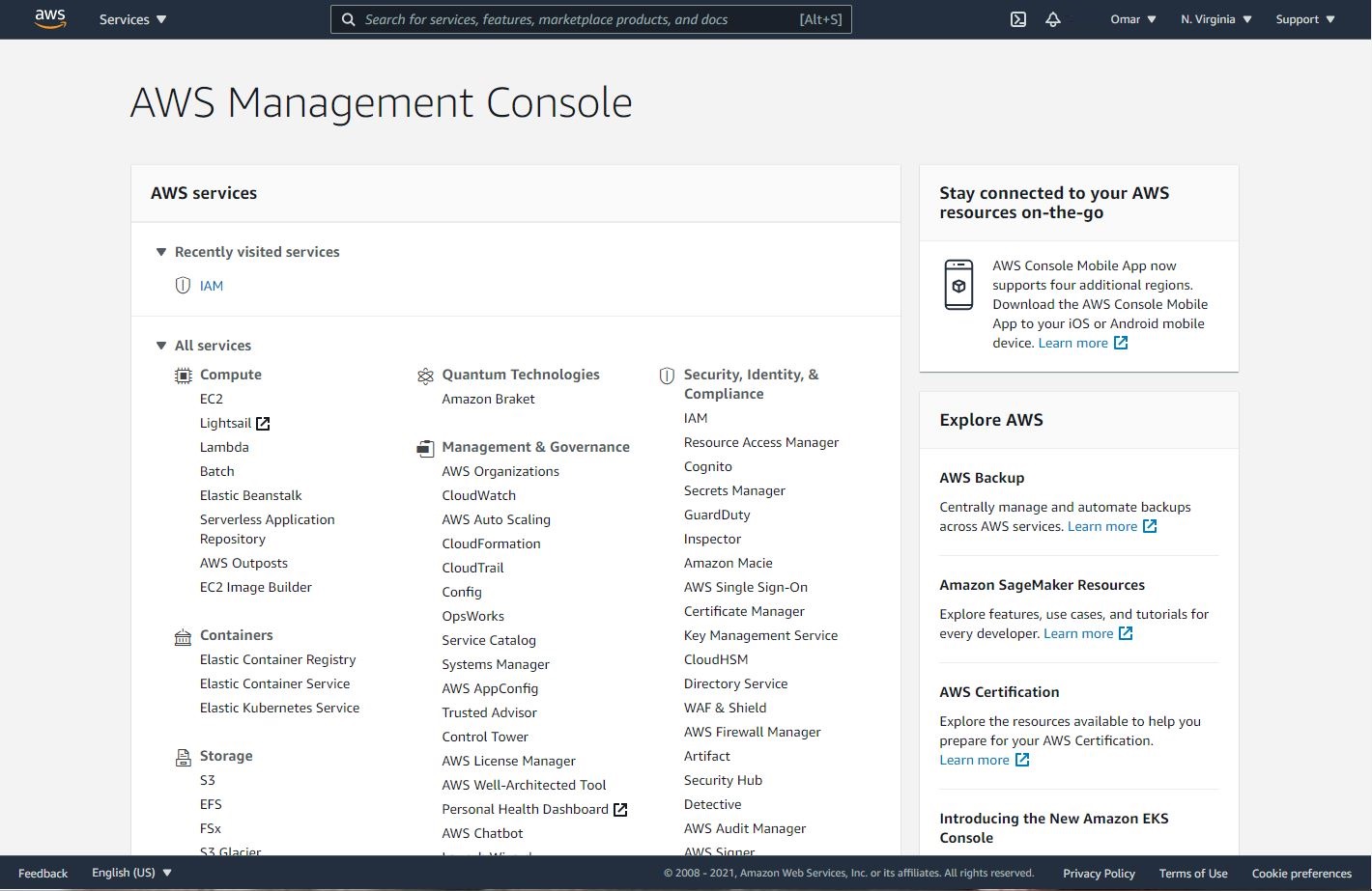 AWS Console